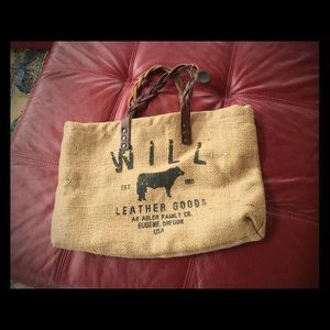 Will Leather Goods Canvas tote
